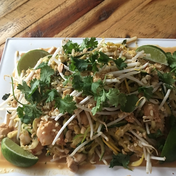 Zucchini Noodles Pad Thai
