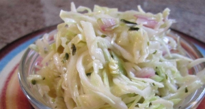 Cabbage Slaw for Fish Tacos