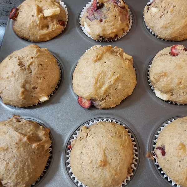 Cranberry Applesauce Muffins
