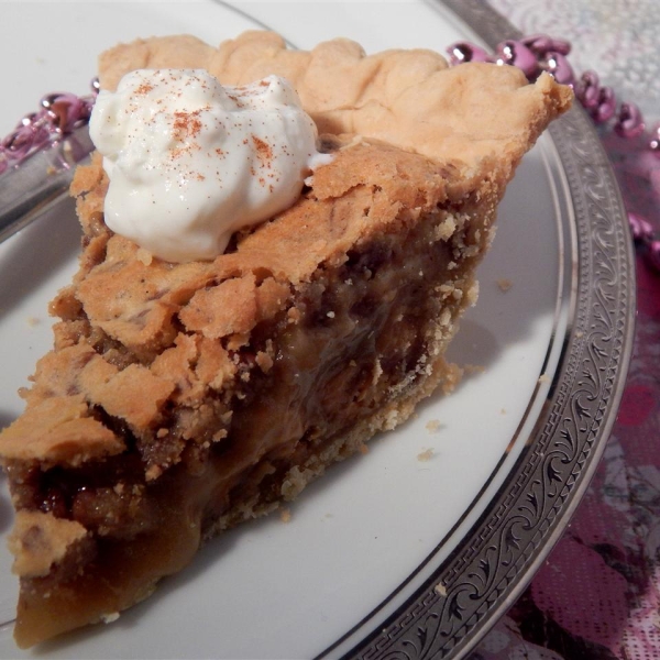 Peanut Butter Chip Pecan Pie