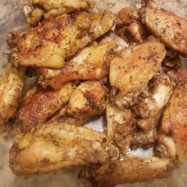 Lemon Pepper Chicken Wings