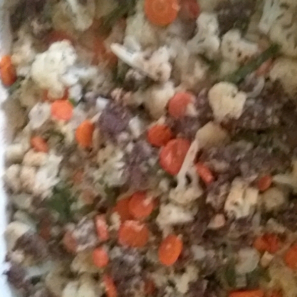 Cauliflower Hamburger Casserole