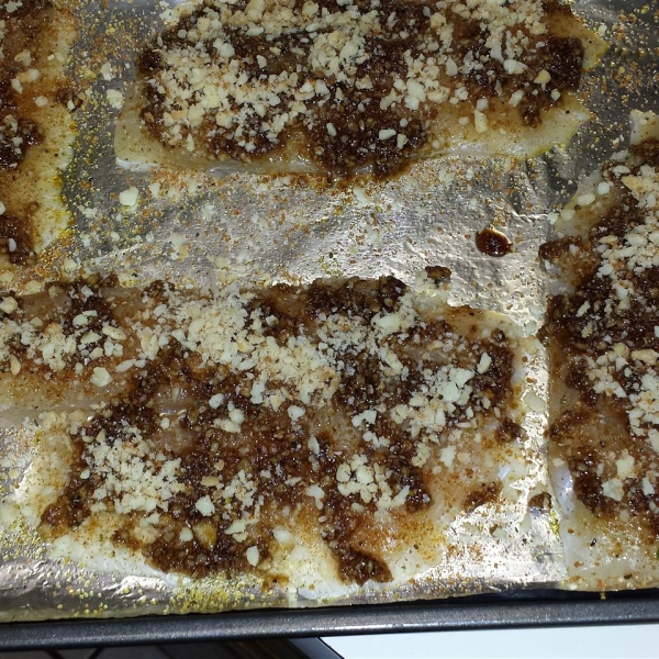 Macadamia Nut Crusted Tilapia