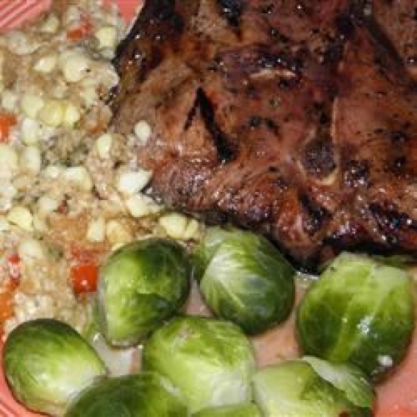 Honey-Soy Pork Chops from the Bradshaw Family