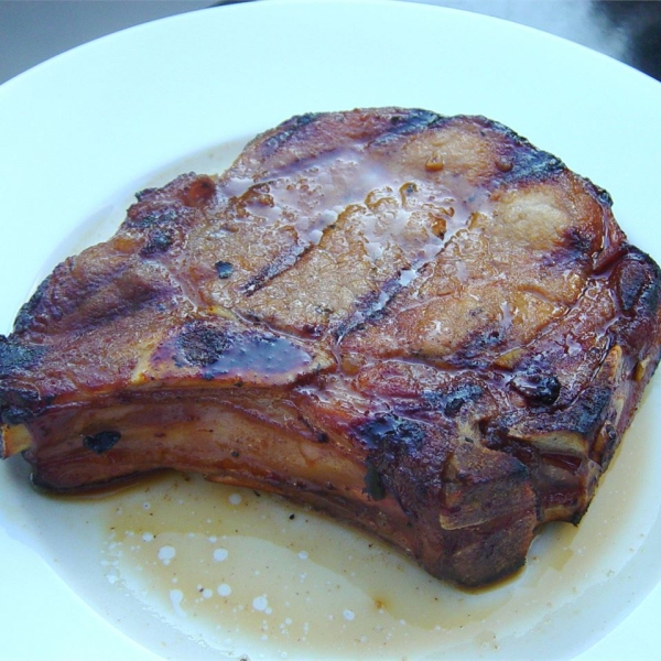 Honey-Soy Pork Chops from the Bradshaw Family