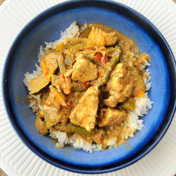 Coconut Curry Chicken in the Slow Cooker