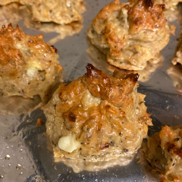 Cheesy Chicken Meatballs