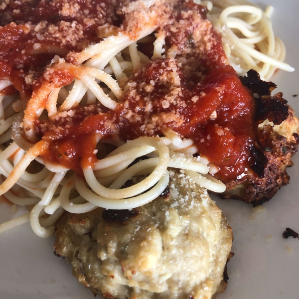 Cheesy Chicken Meatballs