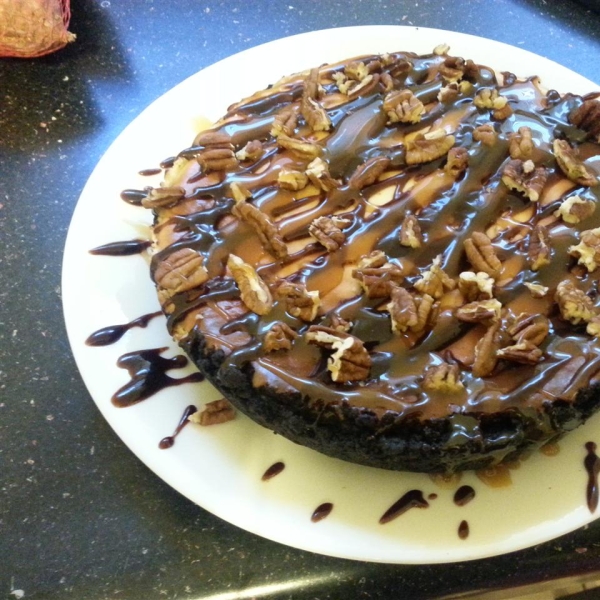 Chocolate Turtles® Cheesecake