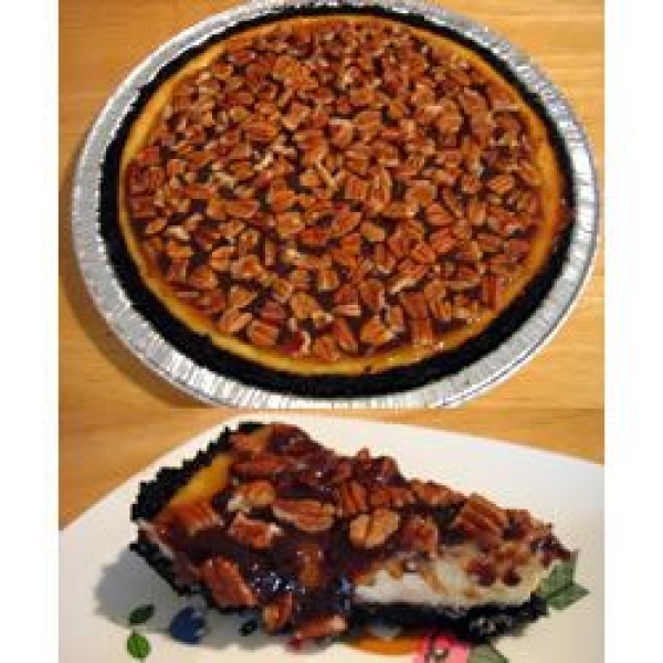 Chocolate Turtles® Cheesecake