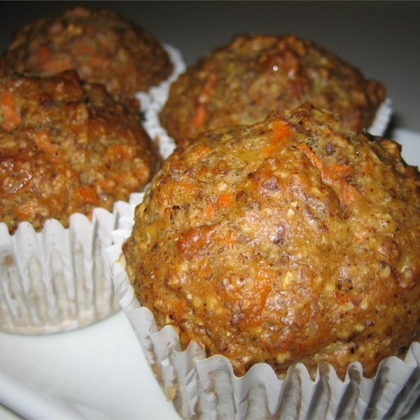 Flax Seed Carrot Cake