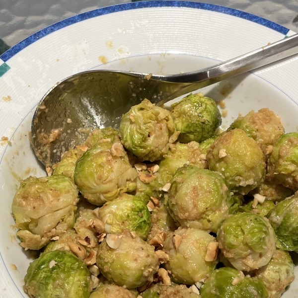 Brussels Sprouts in Hazelnut Butter