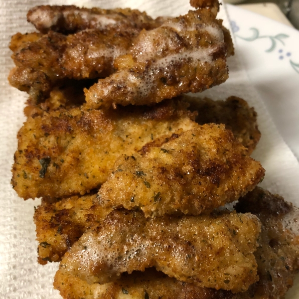 Jill's Kosher Chicken Schnitzel