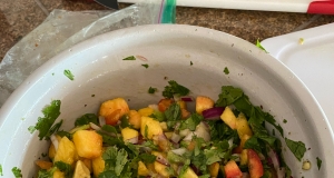 Peach Avocado Salsa