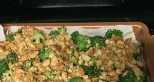 Broccoli with Buttery Crumbs