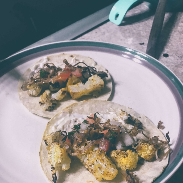 Crispy Cauliflower Tacos