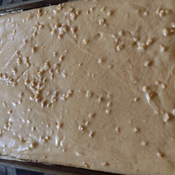 Peanut Butter Sheet Cake