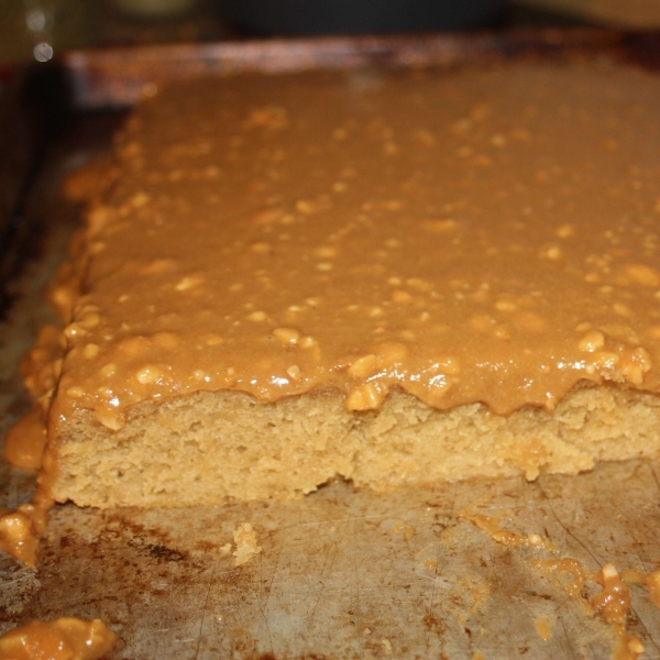 Peanut Butter Sheet Cake