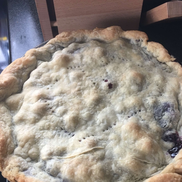 Mom's Blueberry Pie