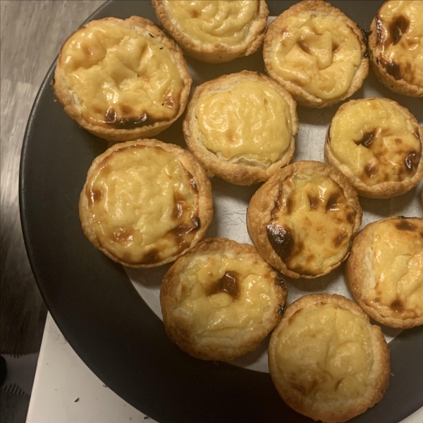 Portuguese Custard Tarts (Pasteis de Nata)