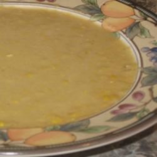 Creamy Corn With Cumin Soup