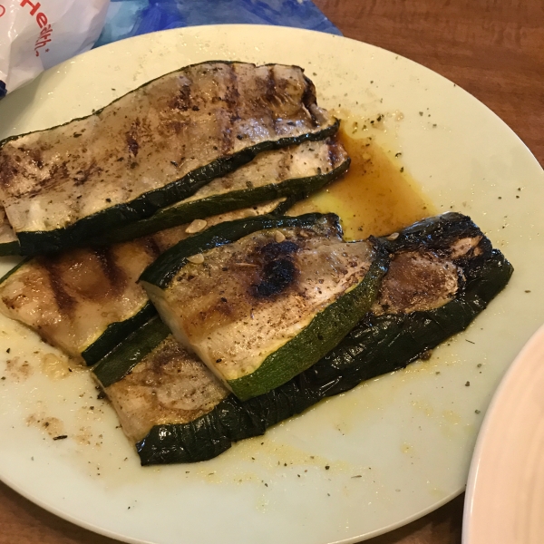 Balsamic Grilled Zucchini