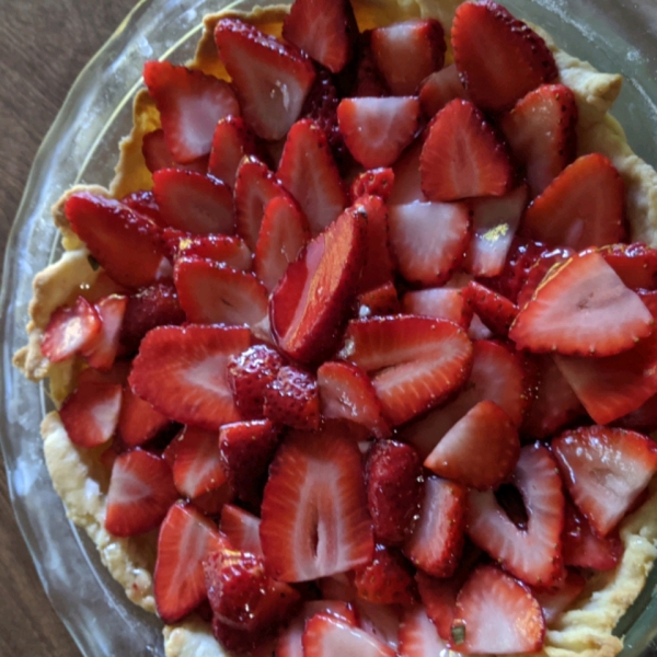 Strawberry Cheese Pie