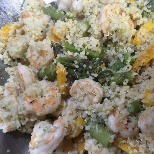 Shrimp and Quinoa