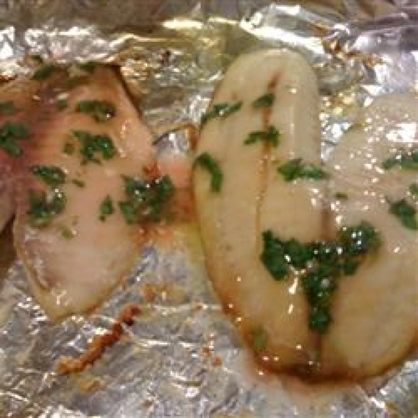 Broiled Sweet and Tangy Tilapia