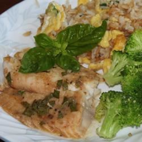 Broiled Sweet and Tangy Tilapia