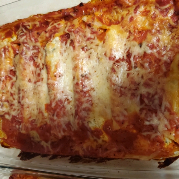 Manicotti with Cheese