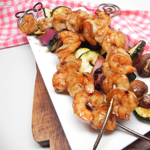 Teriyaki Grilled Shrimp