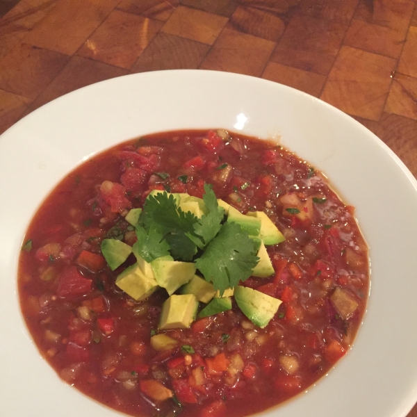 Avocado Gazpacho