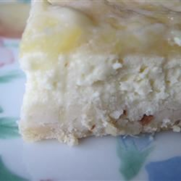 Pineapple Cheesecake Squares