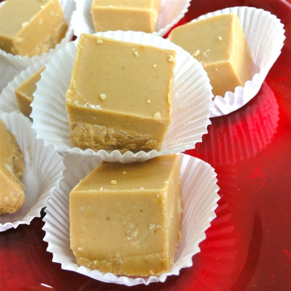 2-Ingredient Peanut Butter Fudge