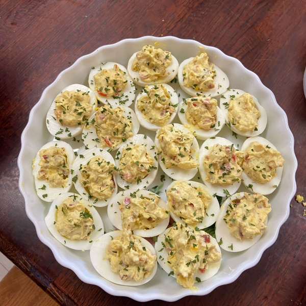 BLT Deviled Eggs