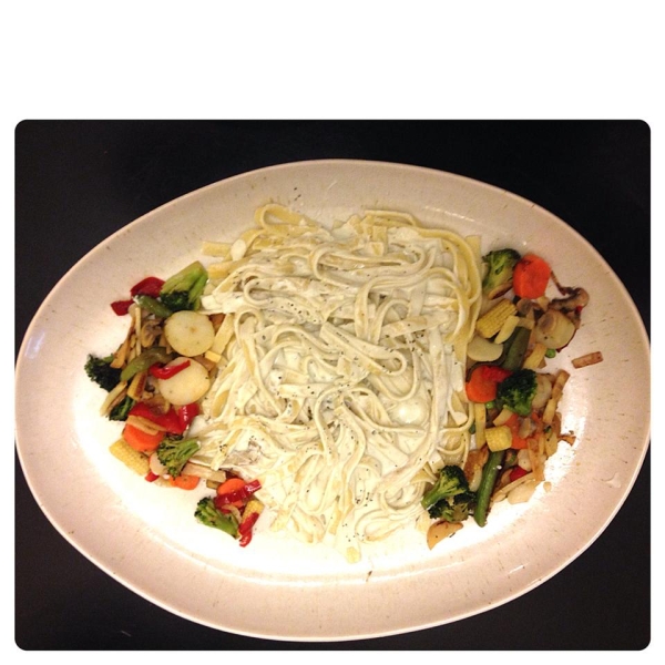 Aphrodisiac Tagliatelle with Blue Cheese Sauce