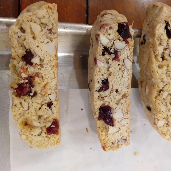 Cranberry Pistachio Biscotti