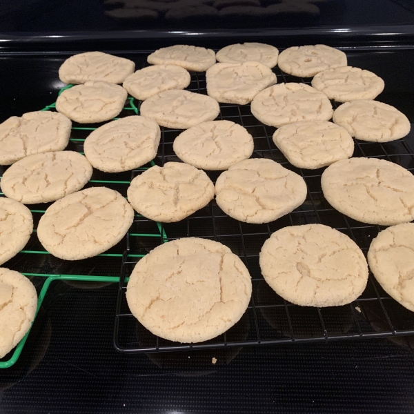 Coconut Oil Sugar Cookies