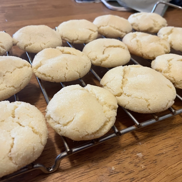 Coconut Oil Sugar Cookies