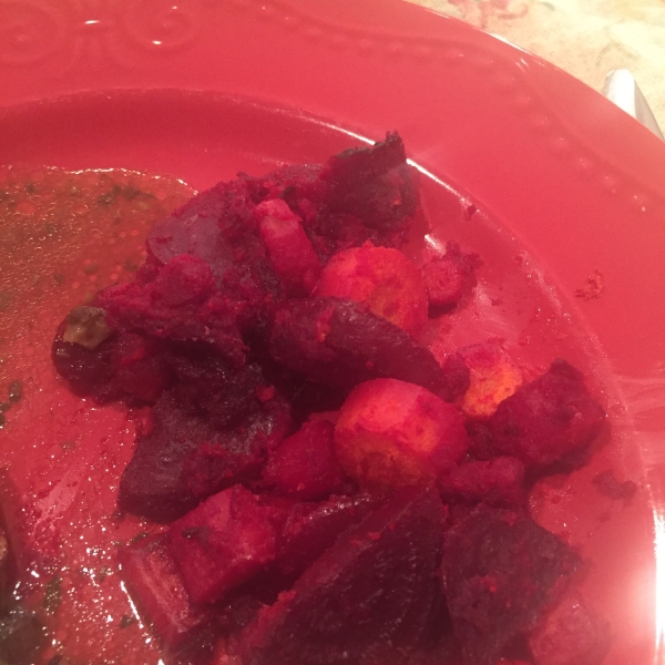 Citrus-Ginger Roasted Beets and Carrots