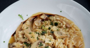 Instant Pot Brown Rice and Mushroom Risotto (Vegan and Gluten-Free)