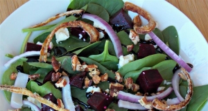 Spinach and Beet Salad