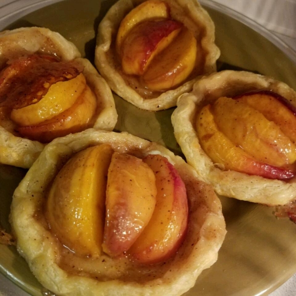 Chef John's Peach Tartlets