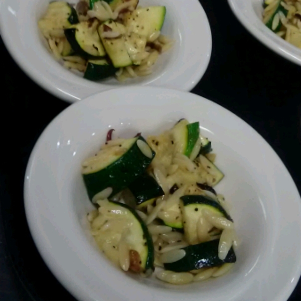 Orzo and Zucchini Salad