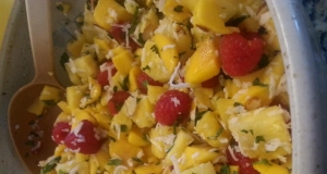 Mango Pineapple Salad with Mint