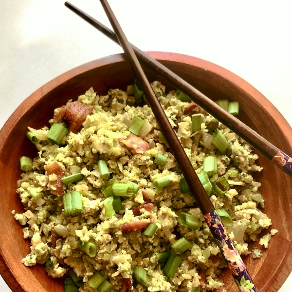 Bacon Fried Broccoli Rice