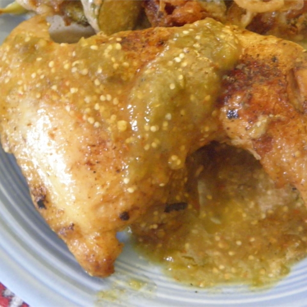 Suegra's Tomatillo Chicken