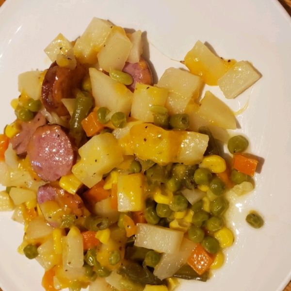 Kielbasa and Veggies