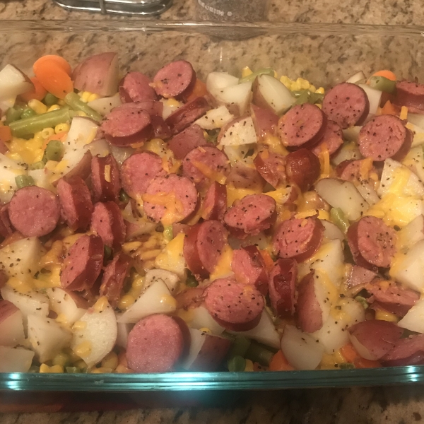 Kielbasa and Veggies